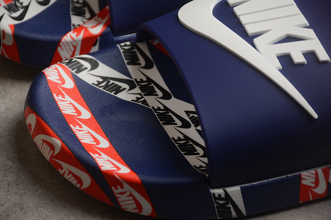 Nike [VICTORI ONE SLIDE BLUE/RED]-[WOMAN:36-39]-[MAN:40-45] - Image 6