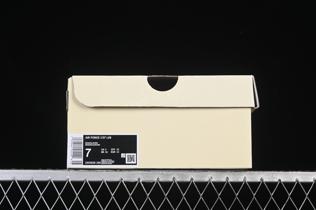 Nike [QW5606-266]-[AIR FORCE 1 07 LOW WHITE/BLUE/RED]-[WOMAN:36-39]-[MAN:40-45] - Image 12