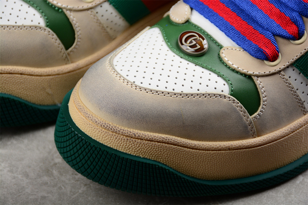 Gucci [GU*CCI SCREENER DIRTY SHOES BEIGE/BLUE/RED/GREEN/BROWN]-[WOMAN:35-40] - Image 8