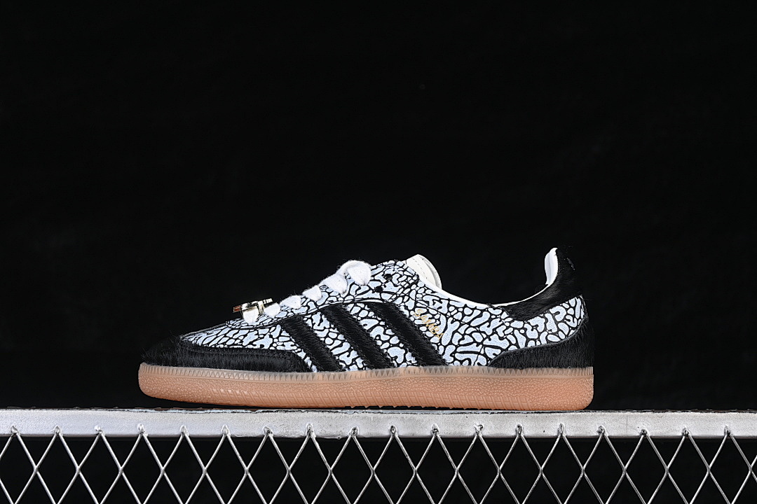 Unbranded [JQ8742]-[SAMBA OG CASUAL SNEAKERS BLACK/BLUE]-[WOMAN:35-39]-[MAN:40-41], photo 1