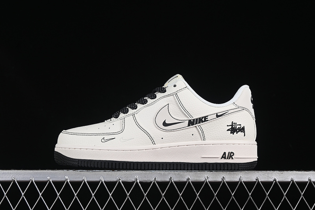 Nike [HH7518-062]-[AIR FORCE 1 07 LOW WHITE/BLACK]-[WOMAN:36-39]-[MAN:40-45] - Image 2