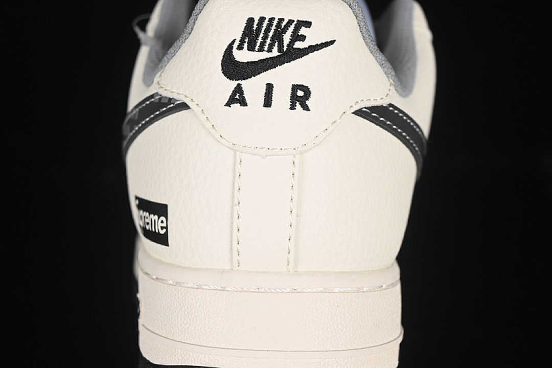 Nike [DXS1958-568]-[AIR FORCE 1 07 LOW SUPREME WHITE/GREY/BLACK]-[WOMAN:36-39]-[MAN:40-45] - Image 7