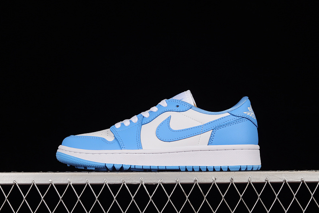 Jordan AIR Jordan 1 LOW GOLF UNC WHITE/UNIVERSITY BLUE · DD9315-100, photo 1