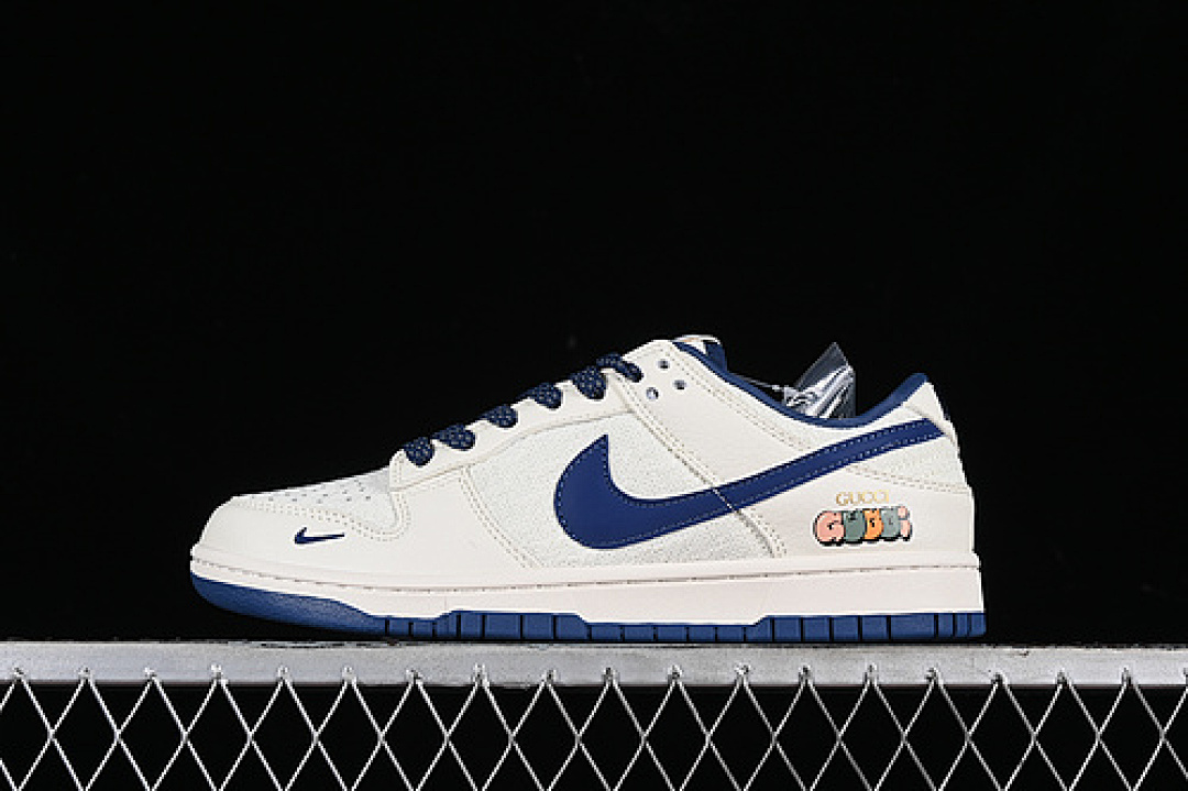 Off-White [DQ1098-373]-[SB DUNK LOW GU*CCI OFF WHITE/BLUE]-[WOMAN:36-39]-[MAN:40-45], photo 1