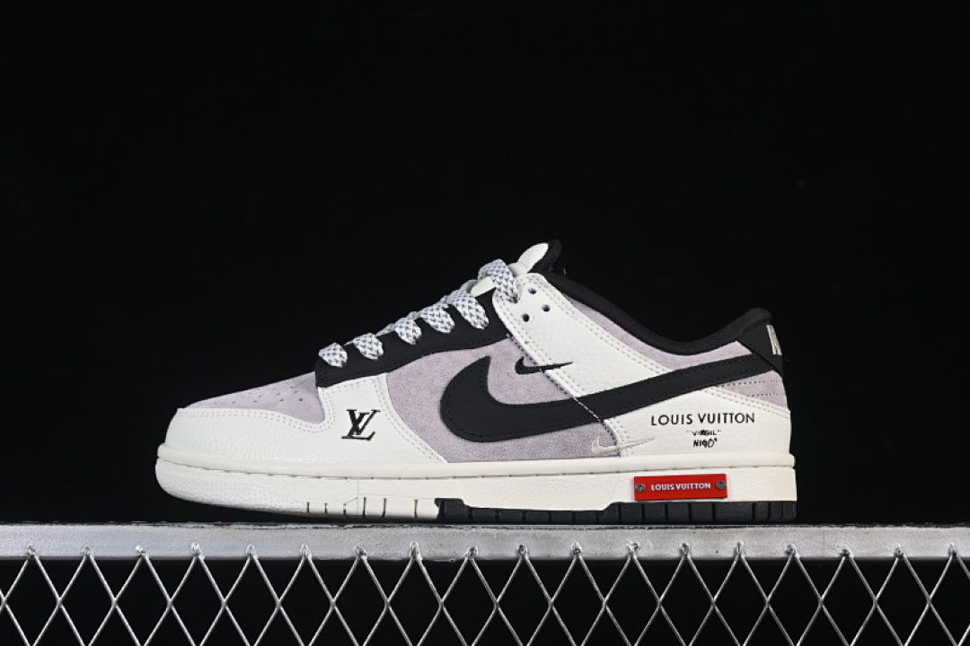 Unbranded [YF9511-904]-[DUNK LOW CASUAL SNEAKERS BLACK/LIGHT GRAY/WHITE]-[WOMAN:36-39]-[MAN:40-45], photo 1