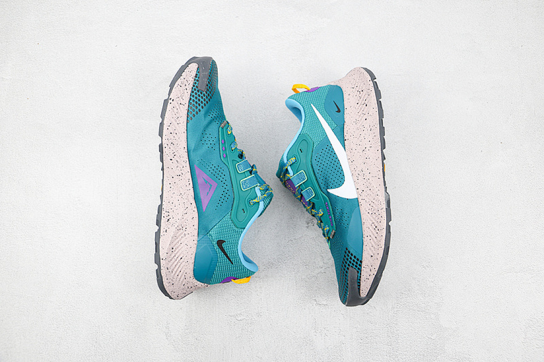 Nike [DA8698-300]-[PEGASUS TRAIL 3 DARK TEAL GREEN/ARMORY NAVY/TURQUOISE BLUE/PINK GLOW] - Image 3