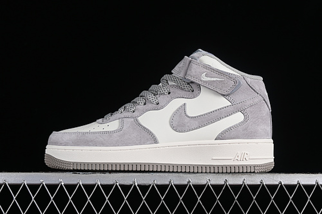 Nike [CQ3866-015]-[AIR FORCE 1 07 MID WHITE/GREY]-[WOMAN:36-39]-[MAN:40-45], photo 1