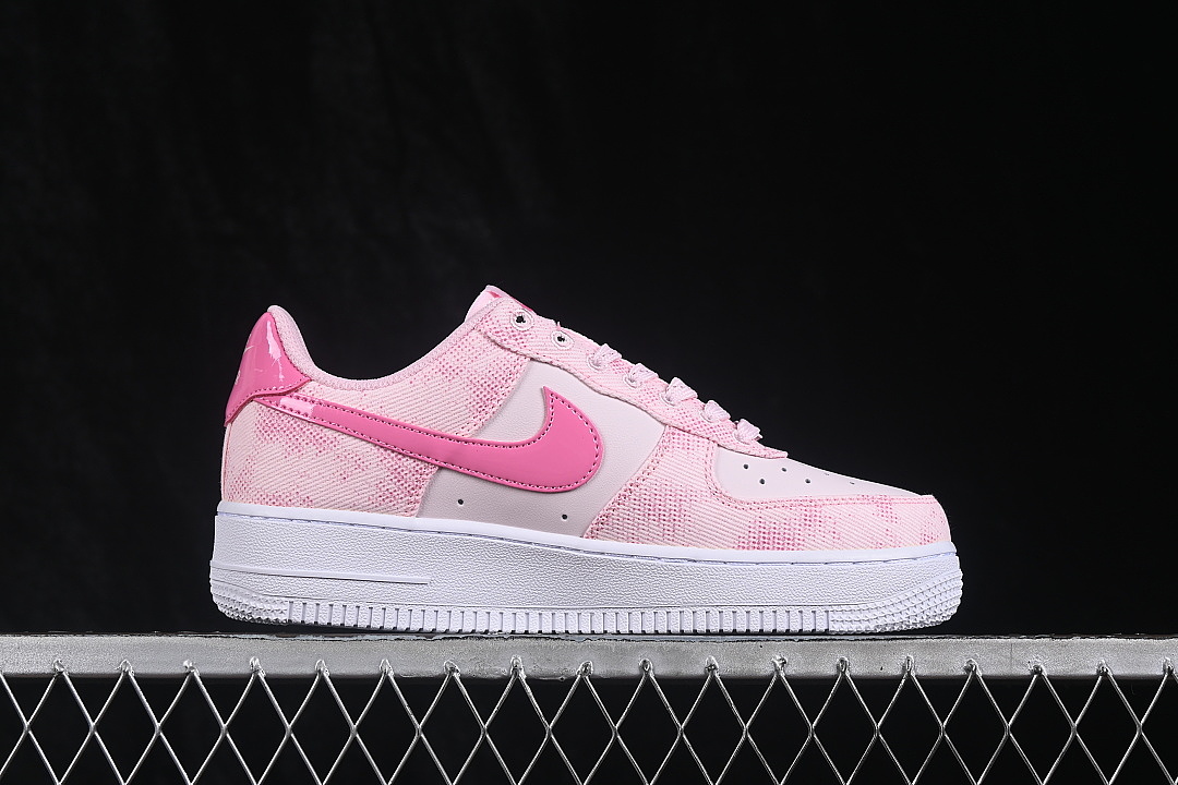 Nike [IR1974-663]-[AIR FORCE 1 07 LOW CASUAL SNEAKERS LIGHT PINK/PINK]-[WOMAN:36-39]-[MAN:40-41] - Image 15