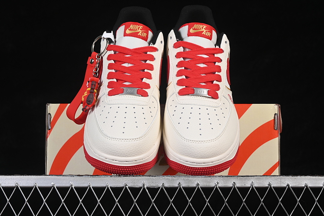 Nike [QW5288-119]-[AIR FORCE 1 07 LOW WHITE/RED/WHITE]-[WOMAN:36-39]-[MAN:40-45] - Image 13