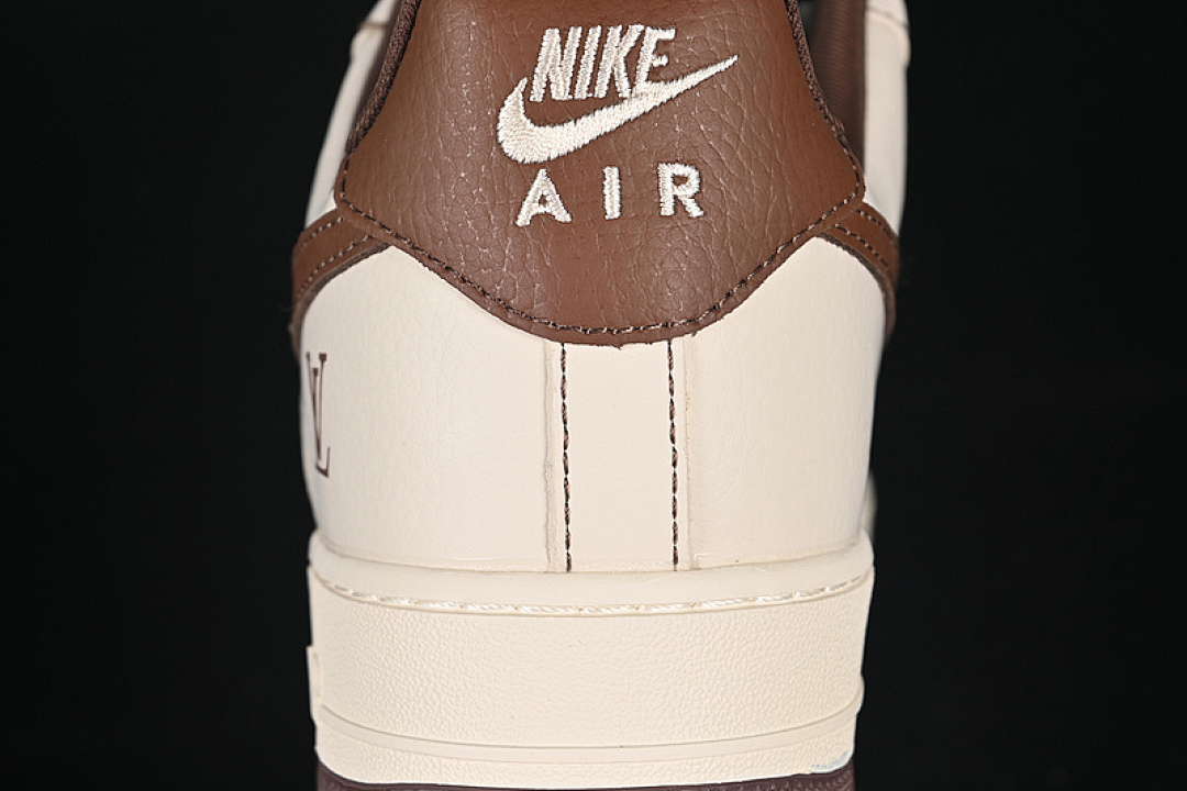 Nike [KK1988-087]-[AIR FORCE 1 07 LOW LV WHITE/BROWN]-[WOMAN:36-39]-[MAN:40-45] - Image 7