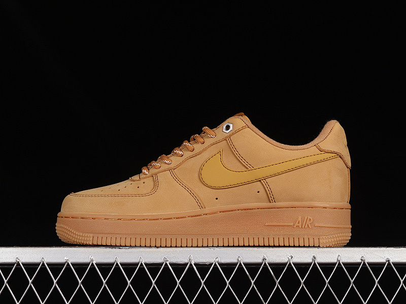 Nike Nike AIR FORCE 1 LOW 2019 FLAX/GUM LIGHT BROWN/BLACK/WHEAT · CJ9179-200, photo 1