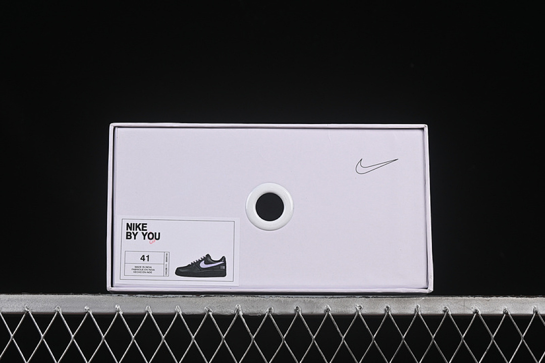 Nike [CW2288-111]-[AIR FORCE 1 07 LOW BLACK/PURPLE]-[WOMAN:36-39]-[MAN:40-45] - Image 12