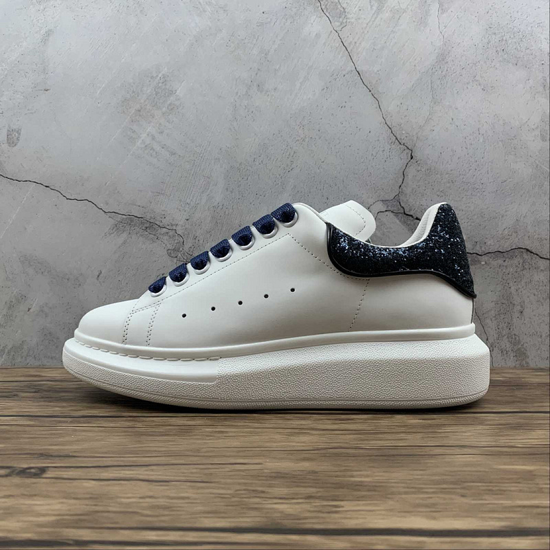 Alexander McQueen Alexander McQueen [ SHOES WHITE/WHITE/NAVY BLUE]-[WOMAN:35-40], photo 1
