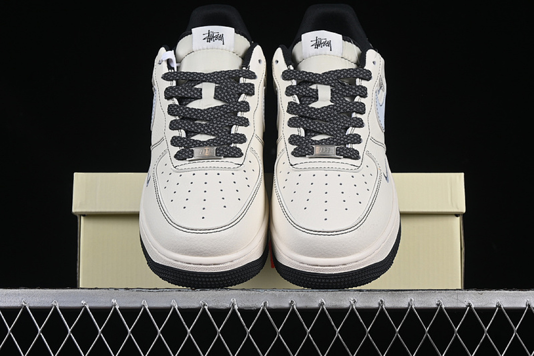 Nike [XZ6188-630]-[AIR FORCE 1 07 LOW WHITE/GREY/BLACK]-[WOMAN:36-39]-[MAN:40-45] - Image 13