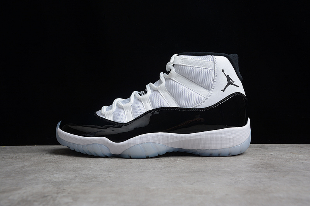 Jordan [378037-100]-[AIR JORDAN 11 RETRO CONCORD 2018 WHITE/BLACK-DARK CONCORD]-[MAN:40.5-47.5], photo 1