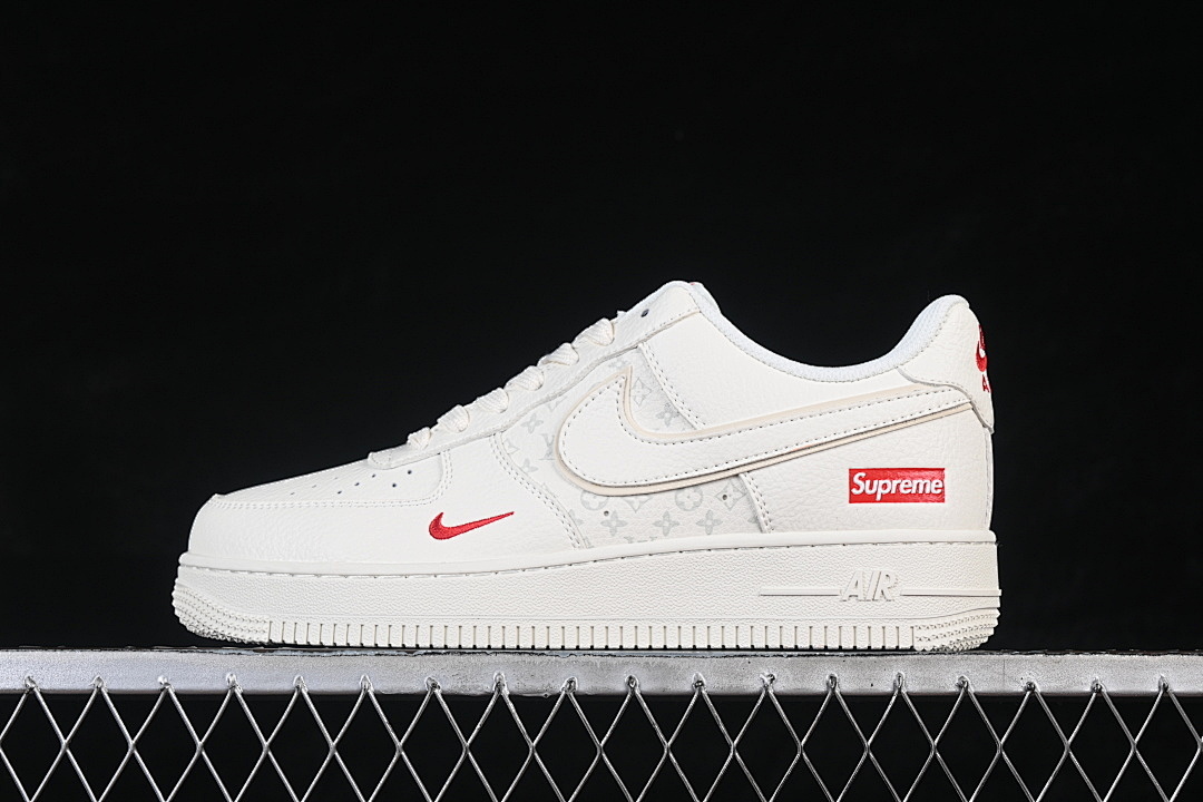 Nike [MM3399-815]-[AIR FORCE 1 07 LOW CASUAL SNEAKERS WHITE/WHITE/WHITE]-[WOMAN:36-39]-[MAN:40-45] - Image 2