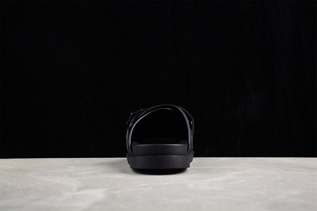 Louis Vuitton [L*V COMFORTABLE CASUAL COOL SLIPPERS BLACK]-[MAN:38-45] - Image 9