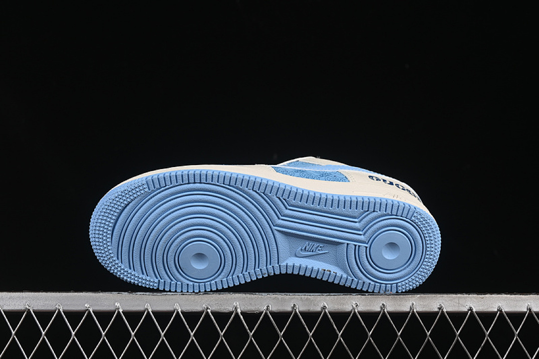 Nike [DF0188-067]-[AIR FORCE 1 07 LOW WHITE/BLUE]-[WOMAN:36-39]-[MAN:40-45] - Image 12