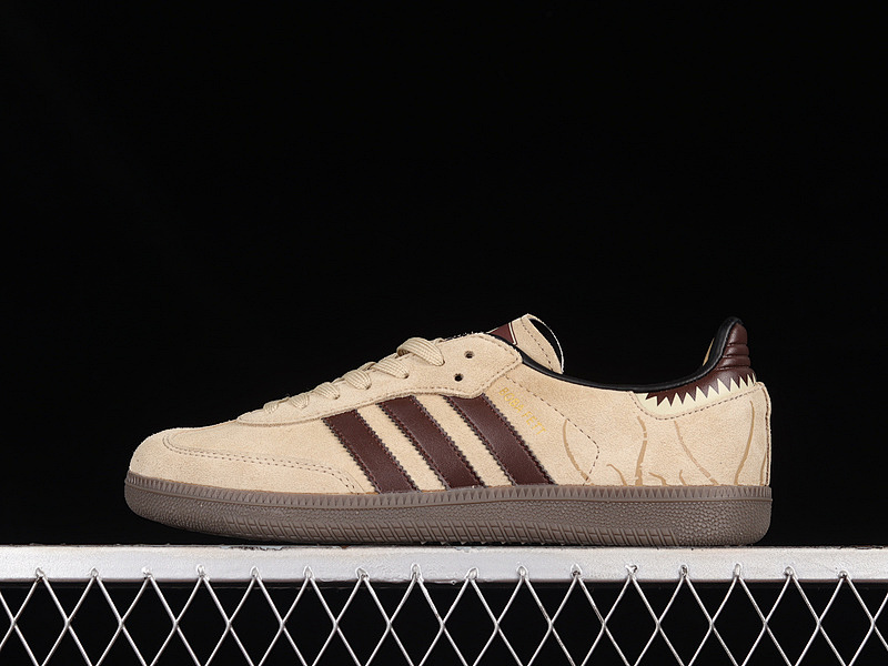 Adidas Adidas STAR WARS SAMBA BOBA FETT SARLACC PIT SAVANNA/MINERAL RED/CORE BLACK · GX6806, photo 1