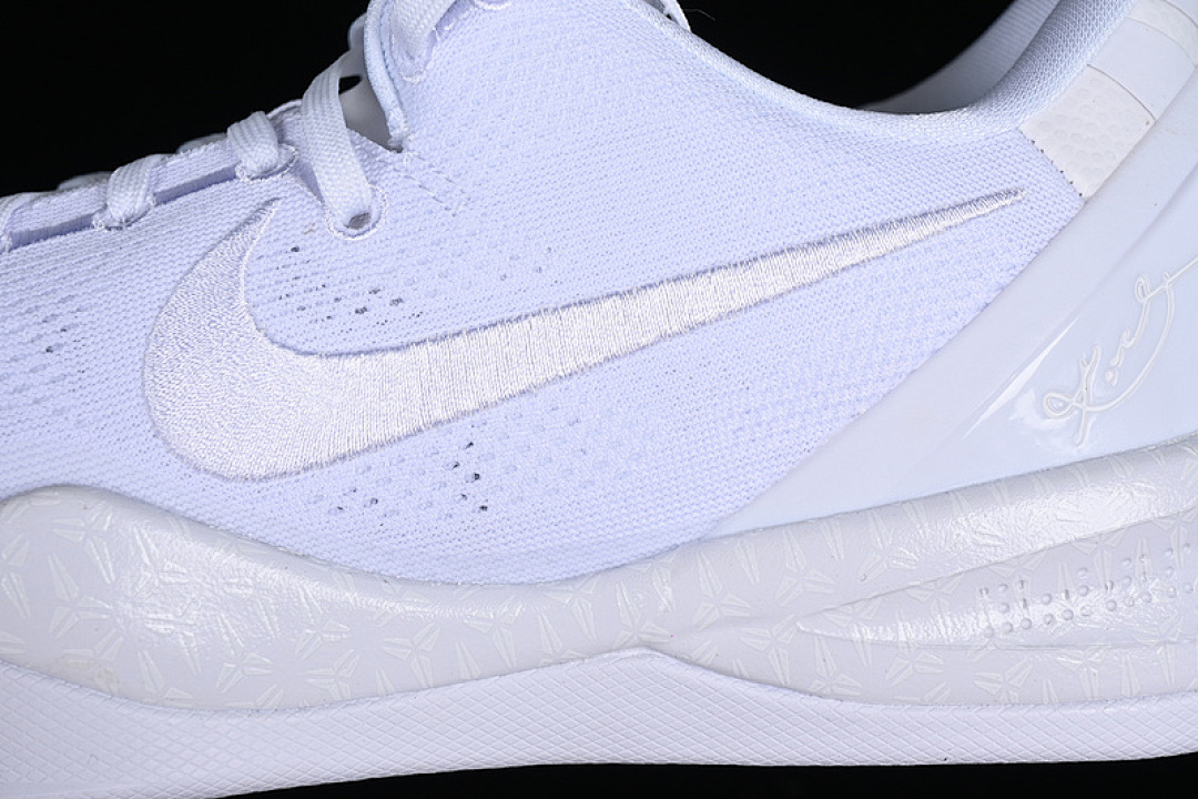 Nike [FJ9364-100]-[KOBE 8 SYSTEM WHITE]-[MAN:39-46] - Image 9