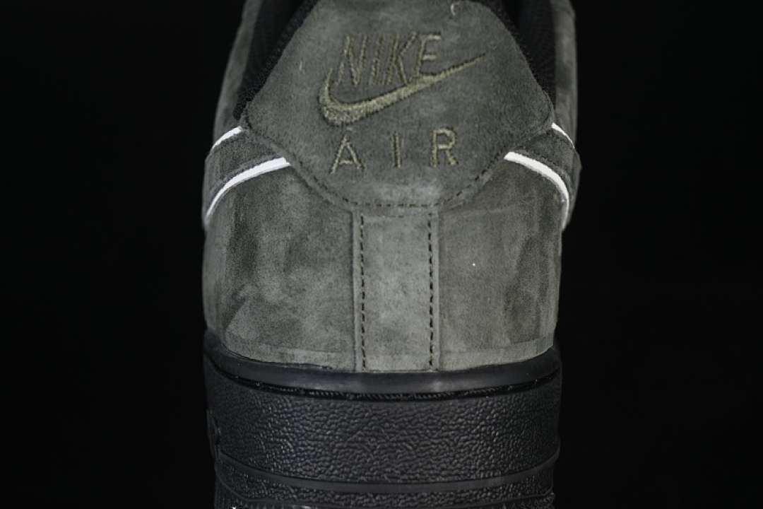 Nike [ZH0316-132]-[AIR FORCE 1 07 LOW CASUAL SHOES DARK GRAY/BLACK]-[WOMAN:36-39]-[MAN:40-45] - Image 6