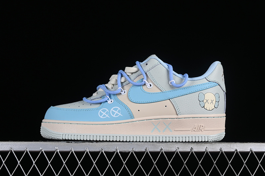Nike Nike [KS6869-777]-[KAWS AIR FORCE 1 07 LOW GREY/BLUE]-[WOMAN:36-39]-[MAN:40-45], photo 1