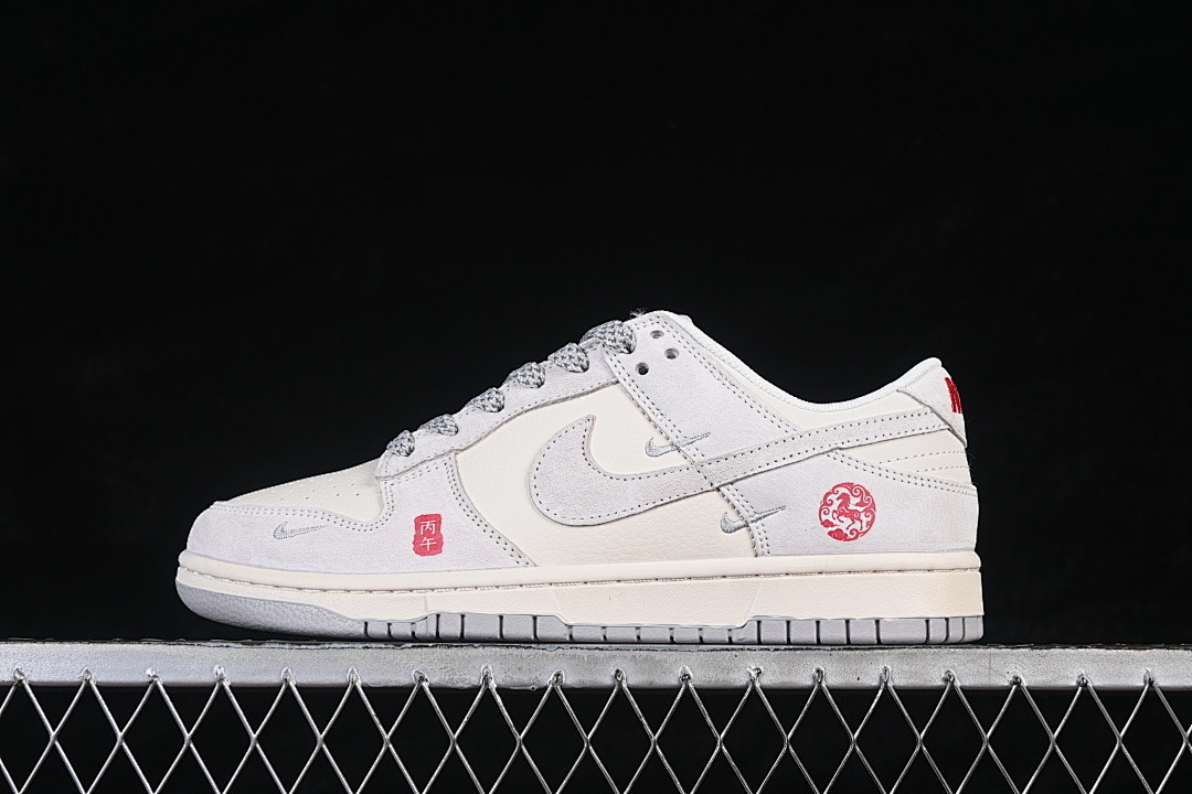 Unbranded [JJ2688-012]-[SB DUNK LOW LOW-TOP CASUAL SKATE SHOES WHITE/WHITE]-[WOMAN:36-39]-[MAN:40-45], photo 1