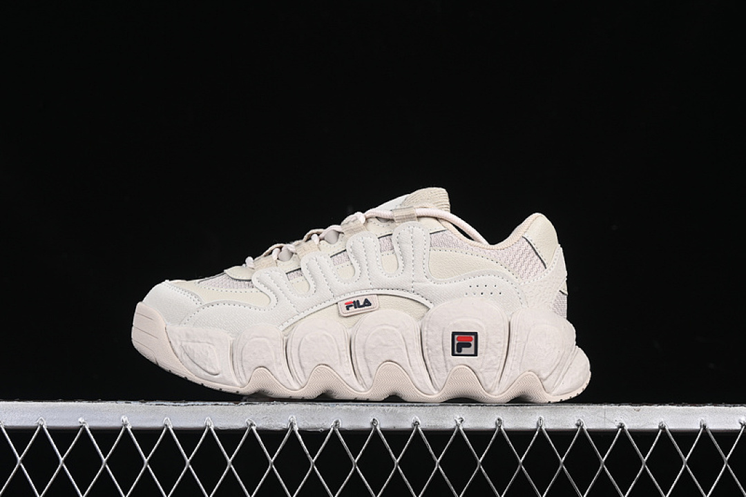Fila [F12M342103DOM]-[FILA OFFICIAL NEW BREATHABLE CAT S PAW SHOES BEIGE]-[WOMAN:35.5-40], photo 1