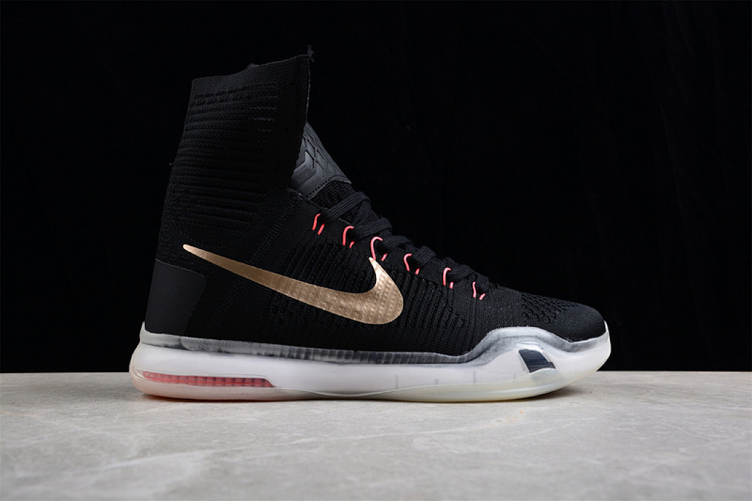 Nike [718763-091]-[KOBE 10 ELITE ROSE GOLD BLACK/WHITE/HOT LAVA/METALLIC RED BRONZE]-[MAN:40-46] - Image 15