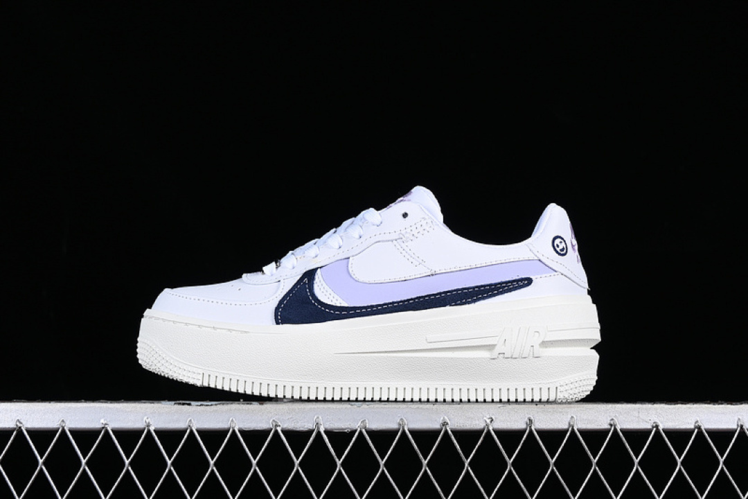 Nike [FD0382-121]-[AIR FORCE 1 PLT AF ORM WHITE/PURPLE]-[WOMAN:36-39]-[MAN:40-45], photo 1