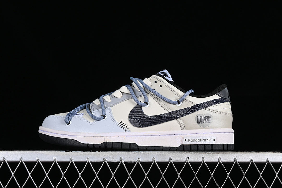 Unbranded [FD1232-001]-[DUNK LOW SB WHITE/GREY/BLACK/BLUE]-[WOMAN:35.5-39]-[MAN:40-46], photo 1