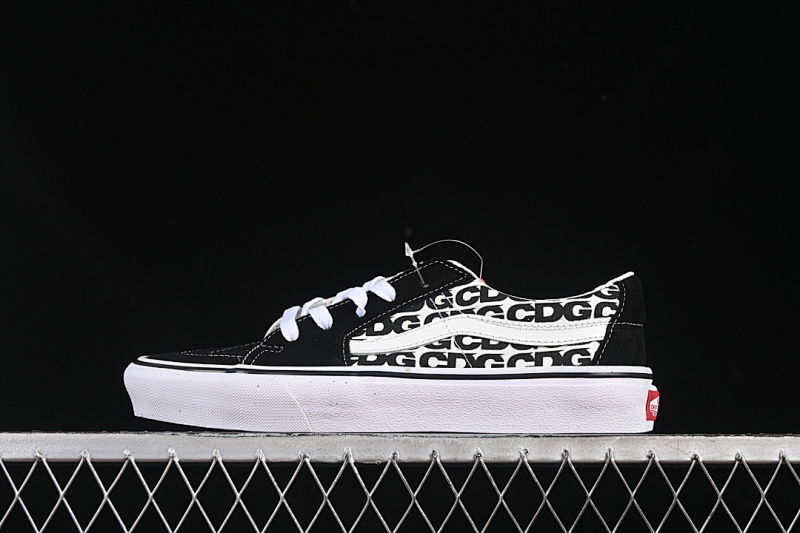 ANTI-SLIP CASUAL SKATEBOARD SHOES BLACK/WHITE · VN0A4UWI5HM, photo 1