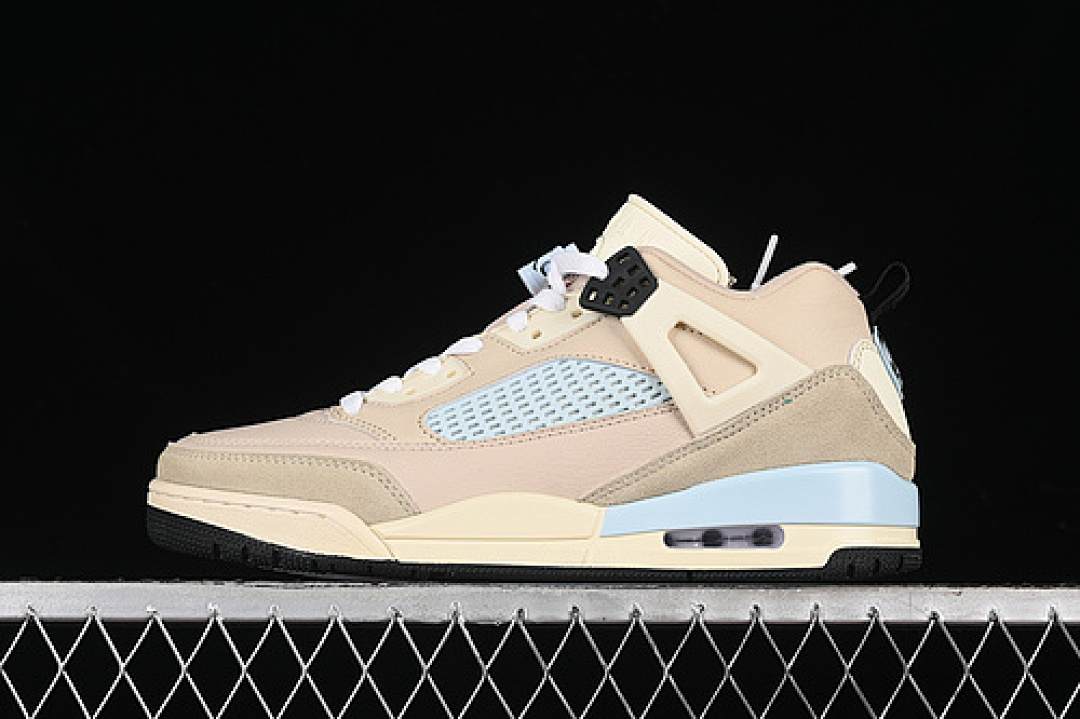 Jordan Jordan SPIZIKE LOW GREY/BLUE/KHAKI · HQ3439-101, photo 1
