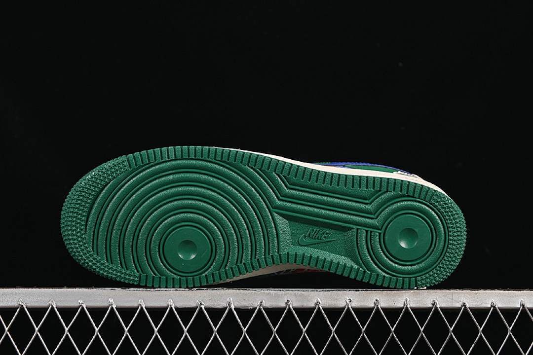 Nike [KJ1688-007]-[AIR FORCE 1 7 LOW WHITE/GREEN/BLUE]-[WOMAN:36-39]-[MAN:40-45] - Image 15