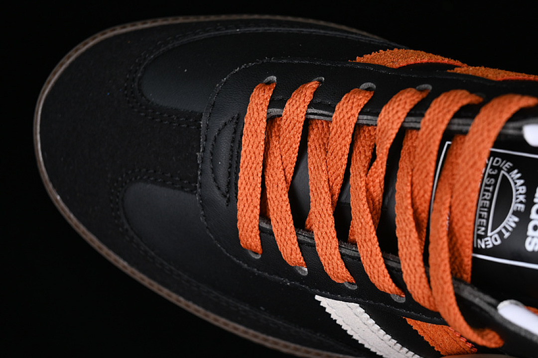 Adidas [FW5386]-[ADIDAS SAMBA VEGAN WHITE/ORANGE/BLACK]-[WOMAN:35-39]-[MAN:40-45] - Image 9