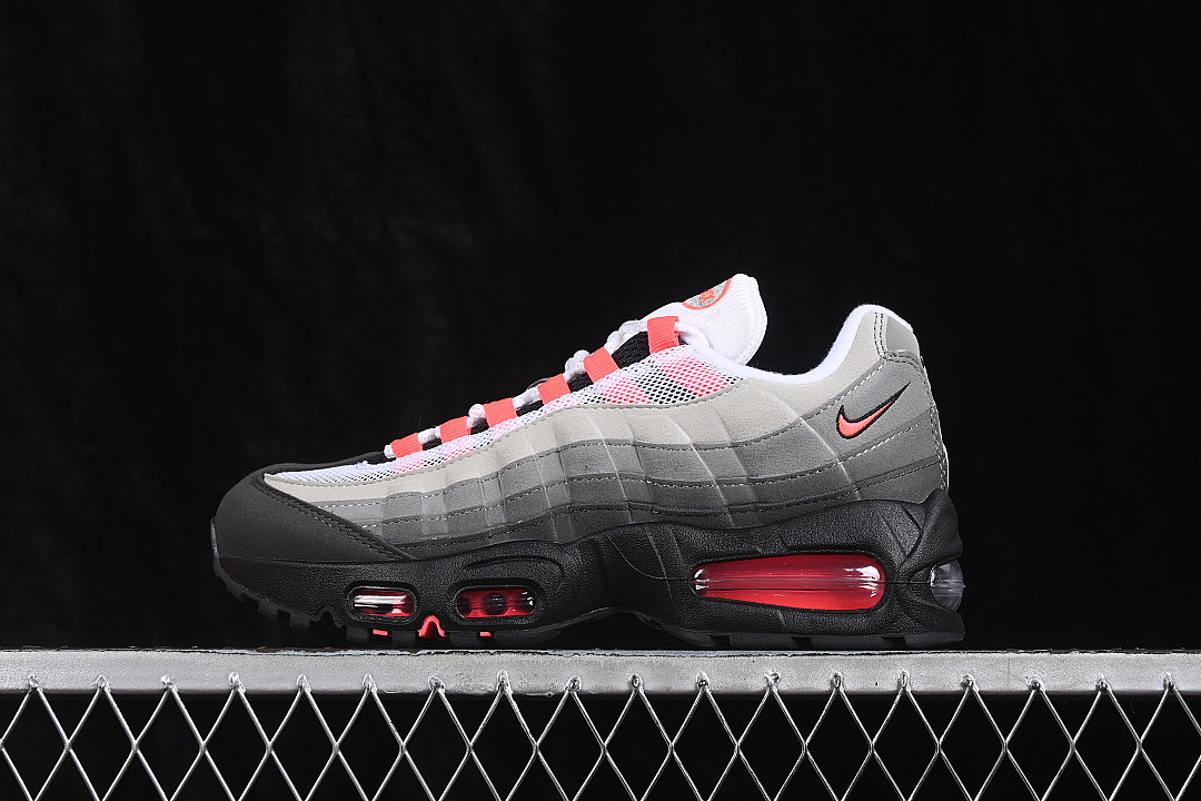 Unbranded [IM7410-001]-[AIR MAX 95 OG AIR CUSHION SHOES BLACK/RED/WHITE]-[WOMAN:35.5-39]-[MAN:40-48.5], photo 1