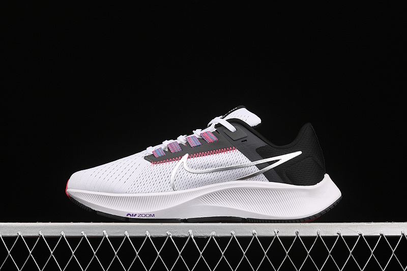 Nike Nike AIR ZOOM PEGASUS 38 WHITE/BLACK/FLASH CRIMSON/METALLIC SILVER · CW7358-101, photo 1
