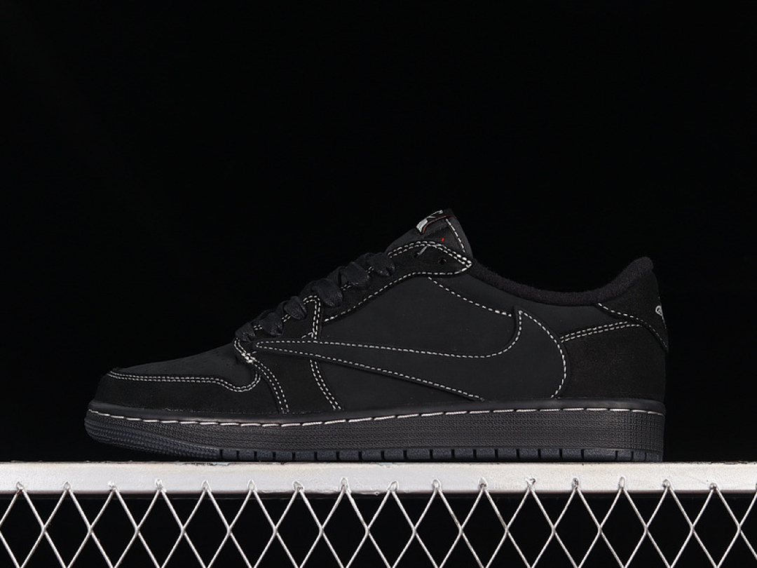Jordan [DM7866-001]-[TRAVIS SCOTT X AIR JORDAN 1 LOW OG BLACK/PHANTOM]-[MAN:40-47.5], photo 1