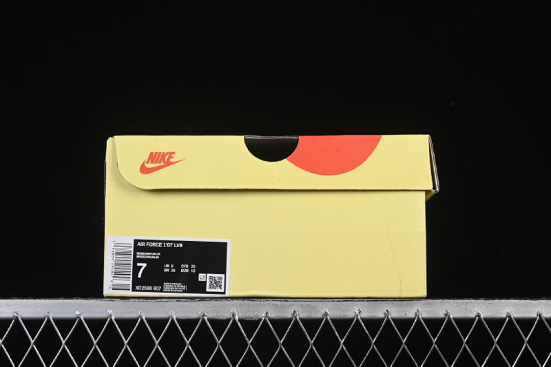 Nike [XD2588-607]-[AIR FORCE 1 07 LOW WHITE/BLUE/GREY]-[WOMAN:36-39]-[MAN:40-45] - Image 12