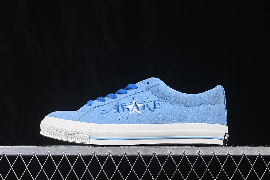 Converse [A07142C]-[STAR COMFORTABLE AND CASUAL SNEAKERS LIGHT BLUE/BLUE]-[WOMAN:35-39.5]-[MAN:40-44], photo 1