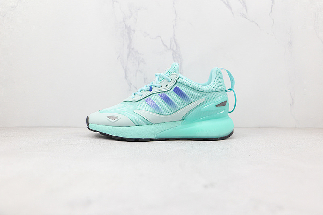 Purple [GZ7826]-[ZX 2K BOOST 2.0 SHOES HALO MINT/PURPLE/SILVER METALLIC]-[WOMAN:36-40], photo 1