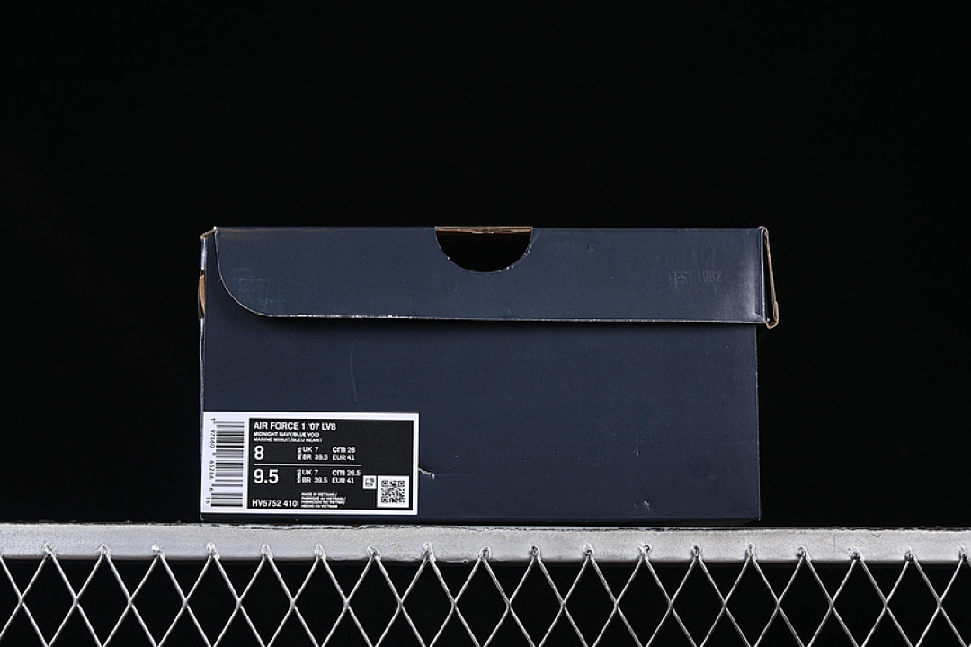 Nike [HV5752-410]-[AIR FORCE 1 07 LOW MIDNIGHT NAVY/BLUE VOID/LIGHT CRIMSON/UNIVERSITY GOLD]-[36-45] - Image 12