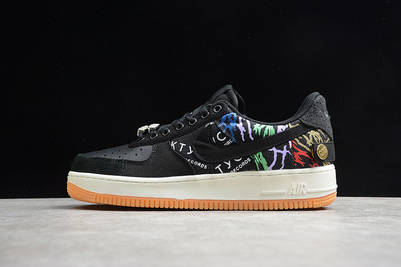 Nike Nike TRAVIS SCOTT X AIR FORCE 1 ASTROWORLD BLACK/MULTI-COLOR · CN2405-001, photo 1