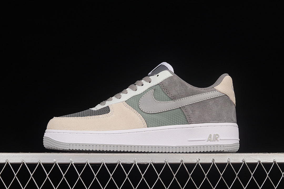 Nike [NT9988-703]-[AIR FORCE 1 07 LOW SARK GREY/BLACK/PINK]-[WOMAN:36-39]-[MAN:40-45], photo 1