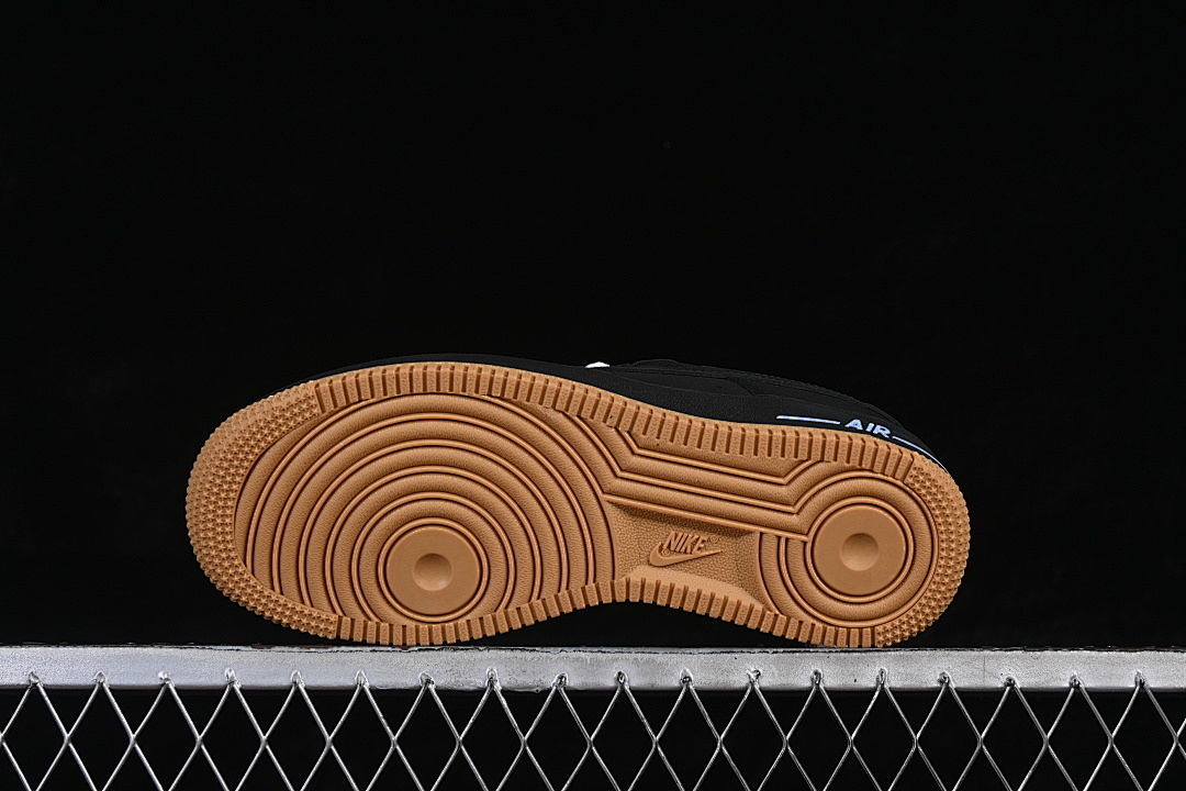 Nike [IQ9770-001]-[AIR FORCE 1 LOW BLACK/WHITE/COBALT BLISS]-[WOMAN:36-39]-[MAN:40-45] - Image 15