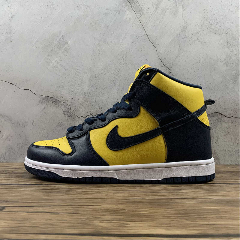 Nike SB DUNK HIGH SP MICHIGAN 2020 VARSITY MAIZE/MIDNIGHT NAVY · CZ8149-700, photo 1