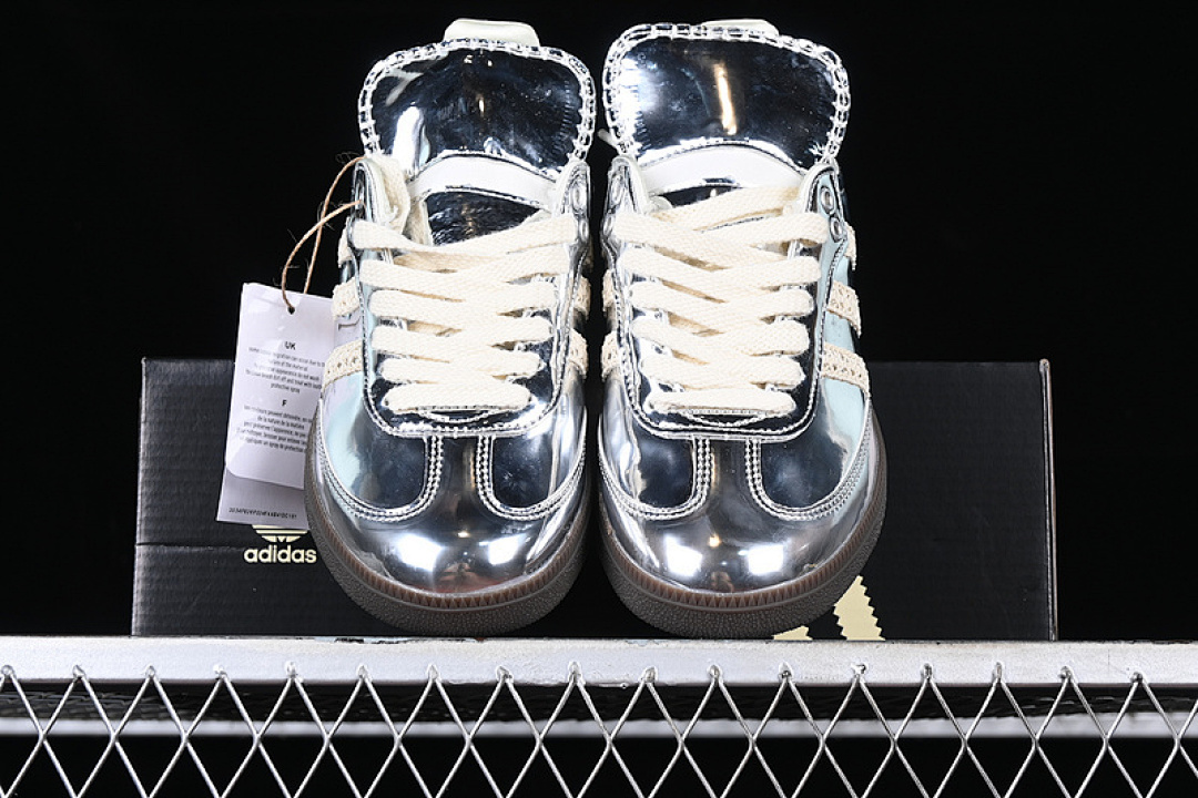 Adidas [IG8181]-[ADIDAS WALES BONNER X SAMBA SILVER METALLIC/CREAM WHITE/GREY ONE]-[UNSIEX:36-45] - Image 13