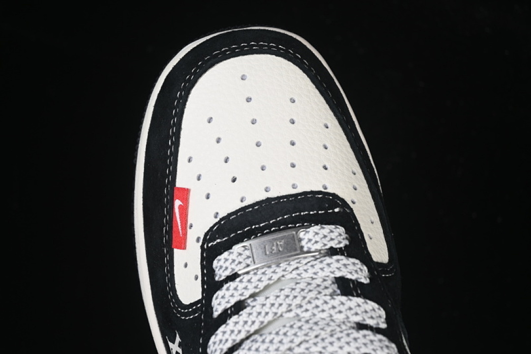 Nike [MZ9588-805]-[AIR FORCE 1 07 LOW LV WHITE/GREY/BLACK]-[WOMAN:36-39]-[MAN:40-45] - Image 10