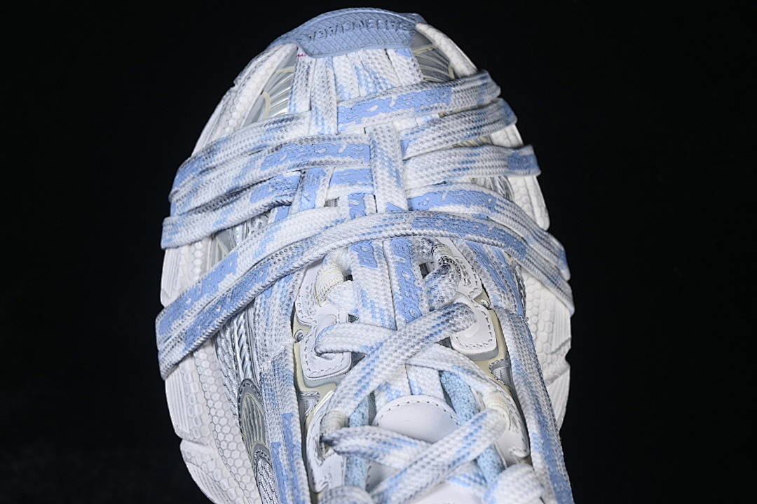 Balenciaga [W3XHL9949]-[3XL EXTREME LACES RUNNING SHOES WHITE/BLUE/GREY]-[WOMAN:35-39]-[MAN:40-46] - Image 11