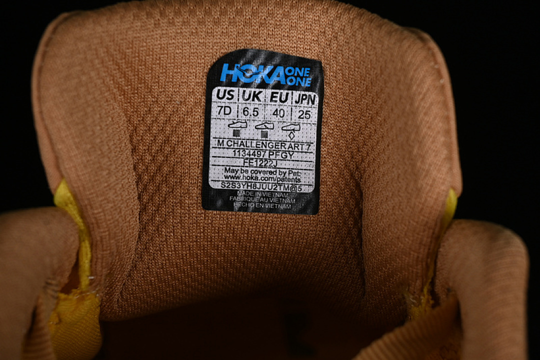 Chanel [1134497 PFGY]-[HOKA ONE CHALLENGER ATR 7 LOW GREY/BLACK/YELLOW]-[WOMAN:36-39]-[MAN:40-45] - Image 6